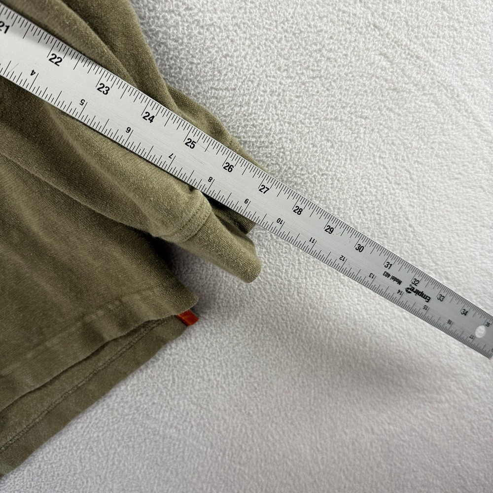 Patagonia Rugby Shirt Mens 2XL Green Long Sleeve Polo Cotton Collar Thick Work - Picture 5 of 10